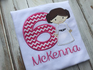 Princess Leia Birthday shirt