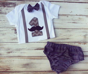 4 Piece Smash Cake Outfit