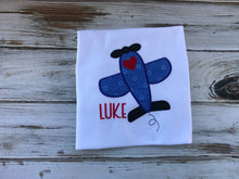 Airplane Valentines Shirt or bodysuit