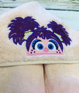 Abby Cadaby Hooded Towel
