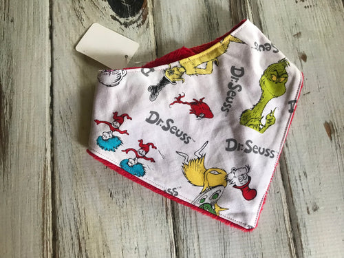 6-12 month Dr Seuss Bandana Bib