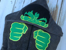 Hulk Hooded Towel