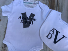 Baby shower gift set, Monogrammed