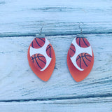 Basketball Earrings