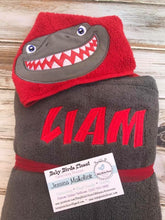 Shark Hooded Towel
