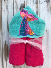 Mermaid Tail Hooded Towel