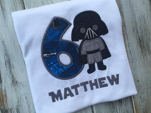 Darth Vader birthday shirt