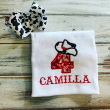 Cowgirl birthday outfit