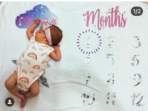 Star Milestone Blanket