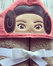 Princess Leia Hooded Towel