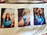 Plush Custom multi Picture Throw Blanket