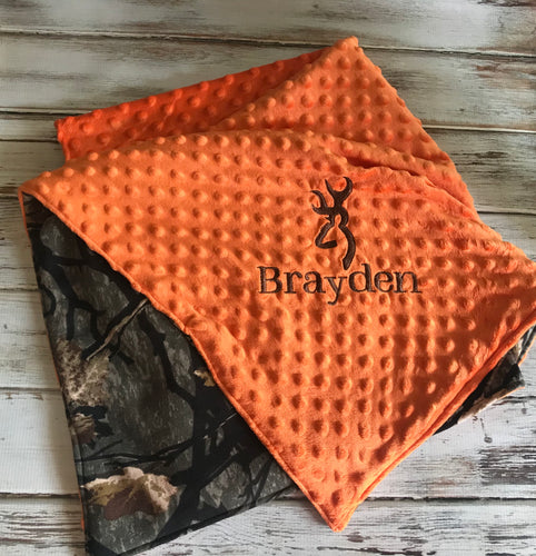 Camo Baby Blanket