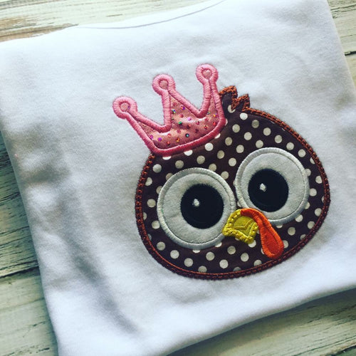 Princess Turkey Thanksgiving shirt or onesie