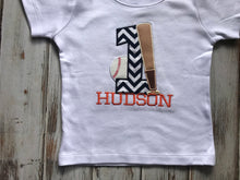Baseball 1st Birthday Shirt