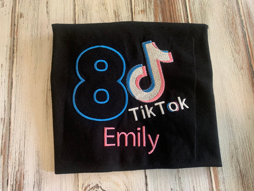 TikTok  birthday shirt