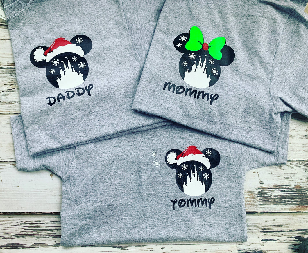 Disney Christmas Family Vacation Shirt