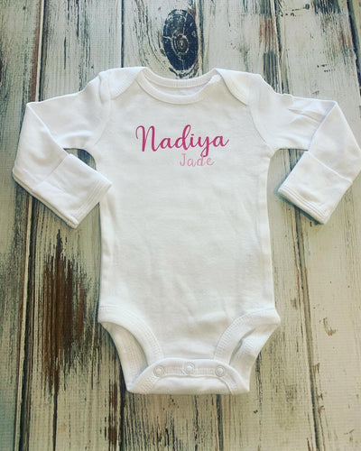 Name Onesie , Monogrammed Onesie
