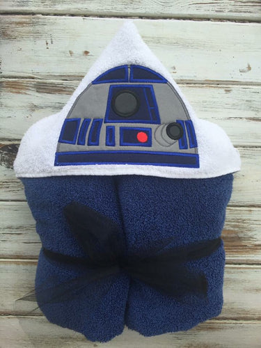 R2D2 Hooded Towel