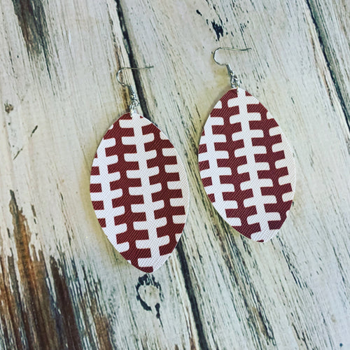 Football Earrings