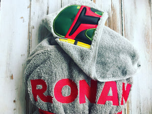 Boba Fett Hooded Towel