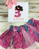 Cowgirl birthday outfit