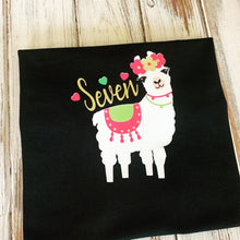 Llama Birthday Shirt