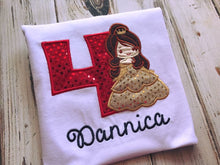 Princess Belle birthday shirt
