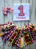 Farmers Market themed birthday outfit