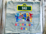 Sesame Street family Birthday shirts