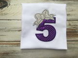 Girls birthday shirt