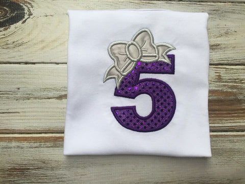 Girls birthday shirt