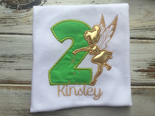 Tinker Bell 2nd Birthday shirt