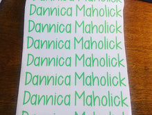 Custom Name Decal for Cups – Choose size & color. Perfect for tumblers, mugs, & water bottles. Waterproof, durable & handmade with care!