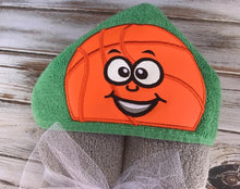 Basketball hooded towel