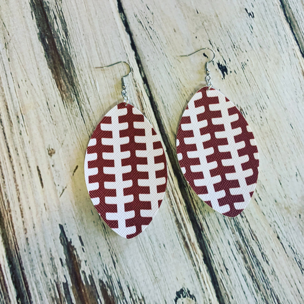 Football Earrings
