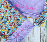 Kinder nap mat cover with Pillowcase