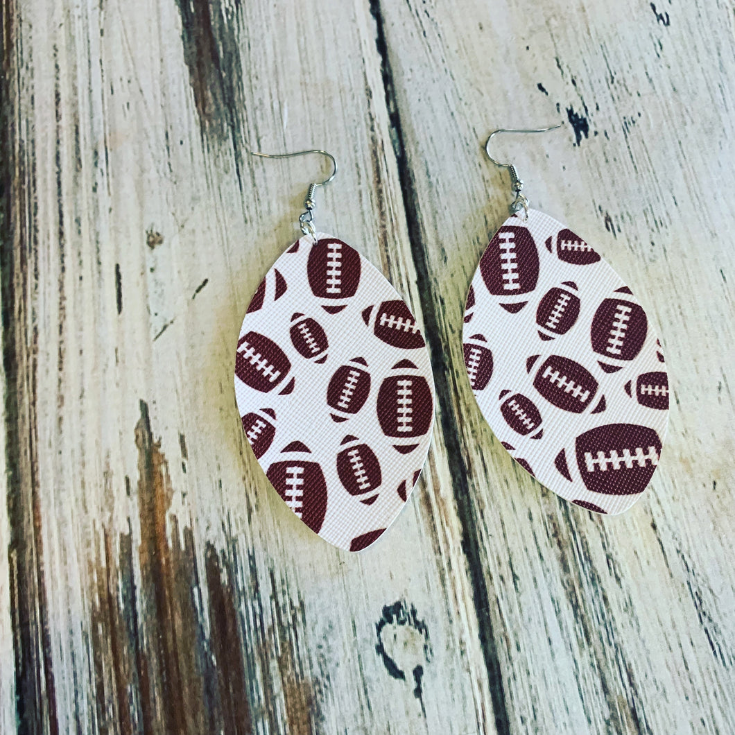 Football Earrings