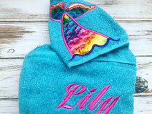 Mermaid Tail Hooded Towel