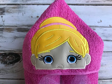 Ballerina hooded towel