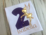 Tinker Bell 2nd Birthday shirt