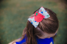 Back to school Leather Bow