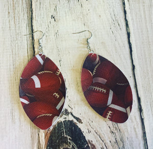 Football Earrings