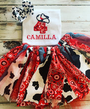 Cowgirl birthday outfit