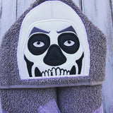 Fort Nite Skull Trooper Hooded Towel