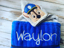 Paw Patrol Chase Hooded Towel