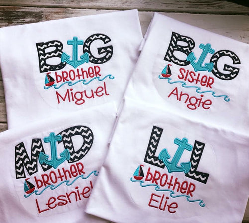 Nautical Sibling Shirt