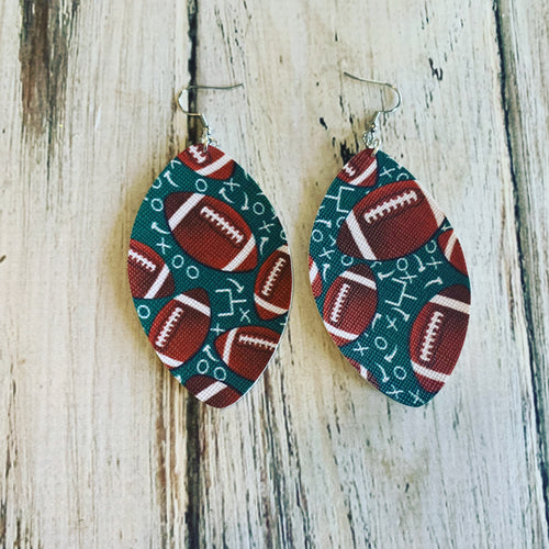 Football Earrings