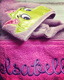 Dragon Girl Hooded Towel