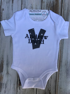 Baby shower gift set, Monogrammed