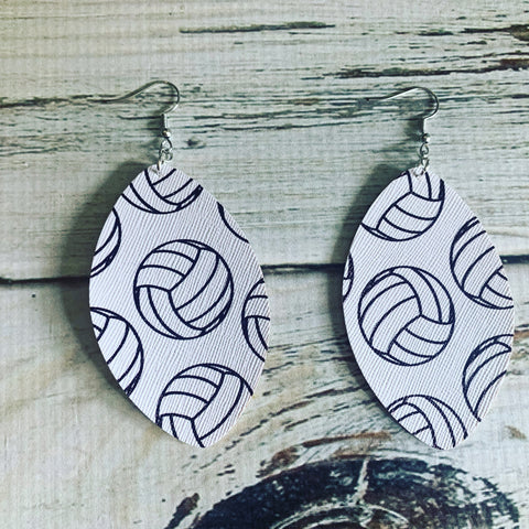 Volleyball Earrings